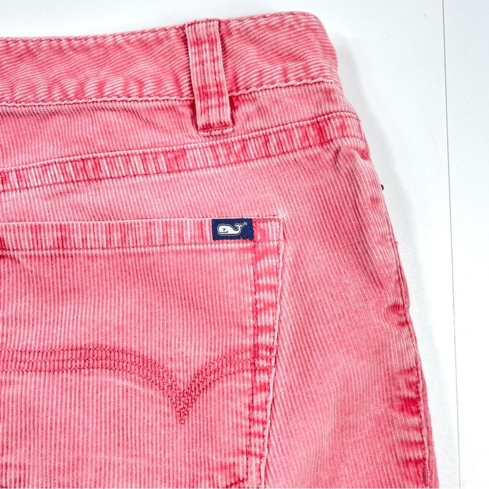 VINEYARD VINES Women's Faded Pink Corduroy Pants 100% Cotton Size 6 - Picture 3 of 8